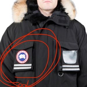 Canada Goose Patch label Large Replacement
